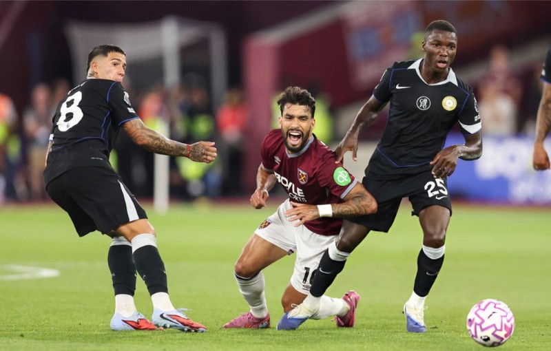 Chelsea thắng 5-1 West Ham